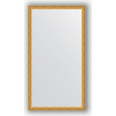 Зеркало в багетной раме Evoform Definite 72x132 см, сусальное золото 47 мм (BY 1098)