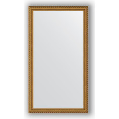 Зеркало в багетной раме Evoform Definite 74x134 см, золотой акведук 61 мм (BY 1103)
