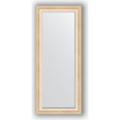 Зеркало с фацетом в багетной раме Evoform Exclusive 65x155 см, старый гипс 82 мм (BY 1282)