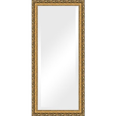 Зеркало с фацетом в багетной раме Evoform Exclusive 75x165 см, виньетка бронзовая 85 мм (BY 1310)