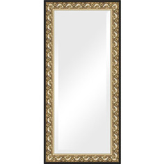 Зеркало с фацетом в багетной раме Evoform Exclusive 80x170 см, барокко золото 106 мм (BY 1311)