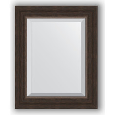 Зеркало с фацетом в багетной раме Evoform Exclusive 41x51 см, палисандр 62 мм (BY 1356)