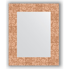 Зеркало в багетной раме Evoform Definite 43x53 см, соты медь 70 мм (BY 3018)