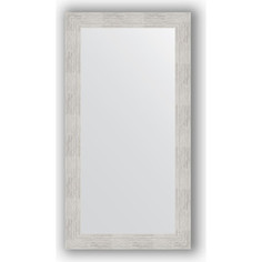 Зеркало в багетной раме Evoform Definite 56x106 см, серебреный дождь 70 мм (BY 3080)