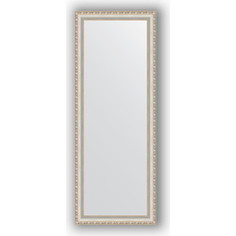 Зеркало в багетной раме Evoform Definite 55x145 см, версаль серебро 64 мм (BY 3110)