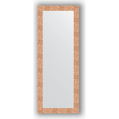 Зеркало в багетной раме Evoform Definite 56x146 см, соты медь 70 мм (BY 3114)