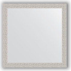 Зеркало в багетной раме Evoform Definite 61x61 см, мозаика хром 46 мм (BY 3132)