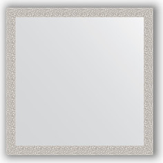 Зеркало в багетной раме Evoform Definite 71x71 см, мозаика хром 46 мм (BY 3228)