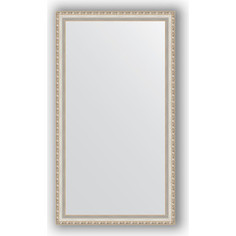 Зеркало в багетной раме Evoform Definite 75x135 см, версаль серебро 64 мм (BY 3302)