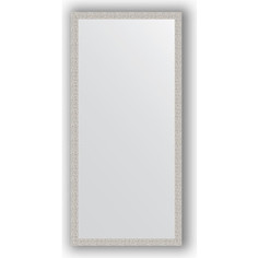 Зеркало в багетной раме Evoform Definite 71x151 см, мозаика хром 46 мм (BY 3324)