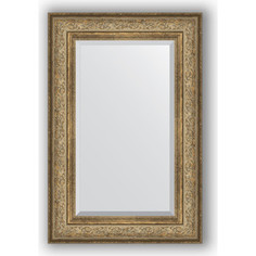 Зеркало с фацетом в багетной раме Evoform Exclusive 60x90 см, виньетка античная бронза 109 мм (BY 3425)