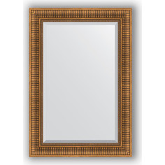 Зеркало с фацетом в багетной раме Evoform Exclusive 67x97 см, бронзовый акведук 93 мм (BY 3440)