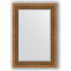 Зеркало с фацетом в багетной раме Evoform Exclusive 67x97 см, бронзовый акведук 93 мм (BY 3440)