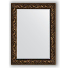 Зеркало с фацетом в багетной раме Evoform Exclusive 79x109 см, византия бронза 99 мм (BY 3469)