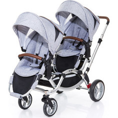 Коляска для двойни 2 в 1 FD-Design Zoom Graphite Grey 71284603/91238603