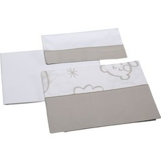 Постельное белье Micuna Dolce Luce 3 предмета 120*60 TX-821 beige