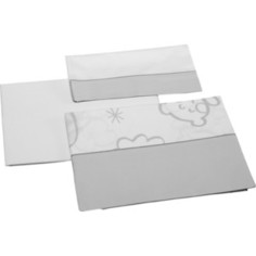 Постельное белье Micuna Dolce Luce 3 предмета 120*60 TX-821 grey