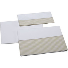 Постельное белье Micuna Valeria 3 предмета 120*60 TX-821 beige