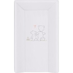 Матраc пеленальный Ceba Baby 70 см мягкий с изголовьем Papa Bear grey W-103-004-260