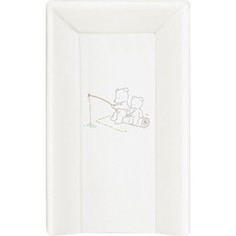 Матраc пеленальный Ceba Baby 70 см с изголовьем на кровать 120*60 см Papa Bear white W-201-004-100