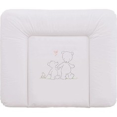 Матраc пеленальный Ceba Baby 70*85 см мягкий на комод Papa Bear grey W-134-004-260