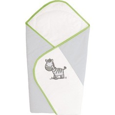 Одеяло-конверт Ceba Baby Zebra Grey вышивка W-810-002-260
