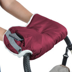 Муфта BamBola для коляски с карманом на молнии Бордо