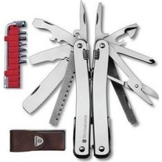Мультитул Victorinox SwissTool Spirit Plus 3.0238.L (105мм 38 функций, в кожаном чехле)