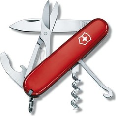 Нож перочинный Victorinox Compact 1.3405 (91мм 15 функций, красный)