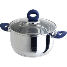 Кастрюля 6 л Regent Azzuro vitro (93-Av05)