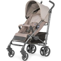 Коляска-трость Chicco Lite Way Top Stroller цвет Sand с бампером