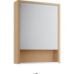 Зеркальный шкаф Edelform Уника 60, белый с дуб гальяно (2-746-45)