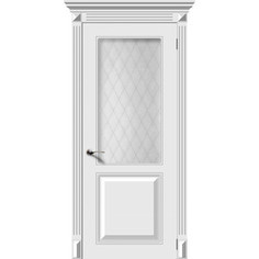 Дверь DEMFA Блюз остекленная 2000х900 эмаль Белый