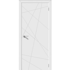 Дверь DEMFA Вектор глухая 2000х900 эмаль Белый