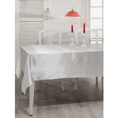 Скатерть Do and Co Gofra 160х220 пропитки (9067 белый)