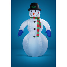 Snowmen надувной снеговик с вентилятором и светом. 2. 5м (Е40174)