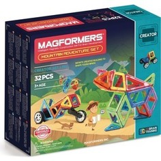 Магнитный конструктор Magformers Adventure Mountain 32 set (703011)