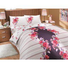 Комплект постельного белья Hobby home collection 2-х сп, ранфорс, Dream, лиловый (1501000643)