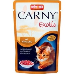 Паучи Animonda CARNY Exotic с мясом кенгуру для кошек 85г (83364)