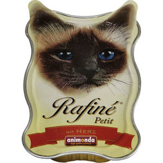 Консервы Animonda Rafine Petit паштет с сердцем для кошек 85г (83471)