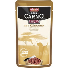 Паучи Animonda GranCarno Exotic с мясом кенгуру для собак 125г (82786)