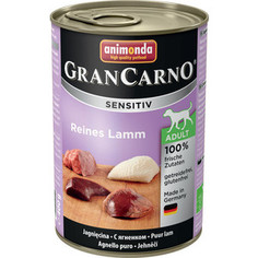 Консервы Animonda Vom Feinsten Gran Carno Sensitiv c ягненком для собак с чувствительным пищеварением 400г (82412)