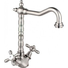 Смеситель для кухни Timo Ritz (0143F silver) серебро