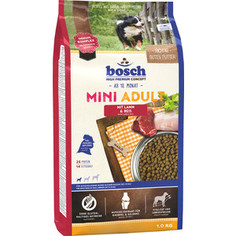 Сухой корм Bosch Petfood Mini Adult Lamb & Rice с ягнёнком и рисом для собак мелких пород 1кг
