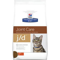 Сухой корм Hills Prescription Diet j/d Joint Care with Chicken с курицей диета при лечении заболеваний суставов для кошек 2кг (6135) Hills