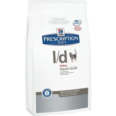 Сухой корм Hills Prescription Diet l/d Feline Hepatic Health диета при лечении заболеваний печени для кошек 1,5кг (8695) Hills