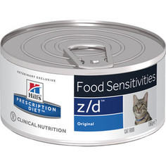 Консервы Hills Prescription Diet z/d Food Sensitivities Original диета при лечении пищевых аллергий для кошек 156г (5661) Hills