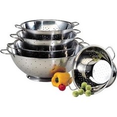 Дуршлаг 28 см Baumalu Нержавеющая сталь (342308)