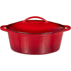 Кастрюля  34 см Baumalu Гамма Красный Градиент (386003)