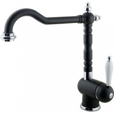 Смеситель для кухни Timo Morea (2406F black) черный